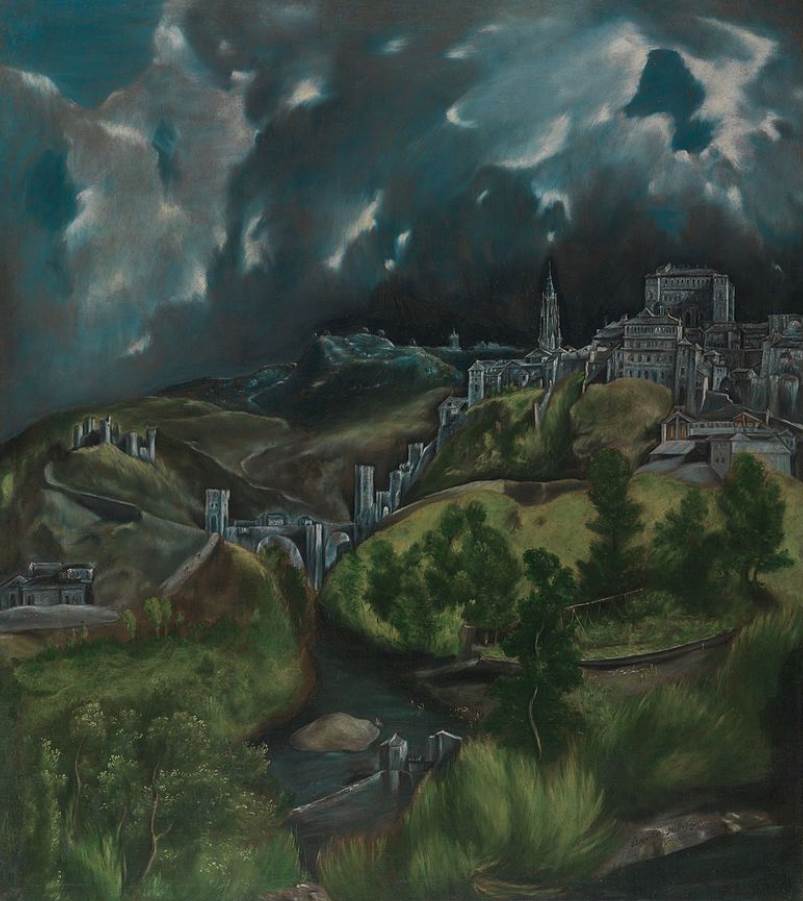 View of Toledo by El Greco Met Museum