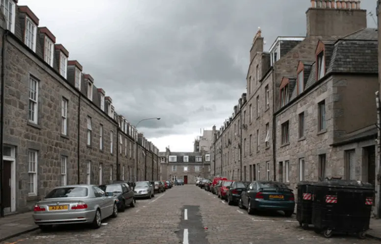 Aberdeen granite street