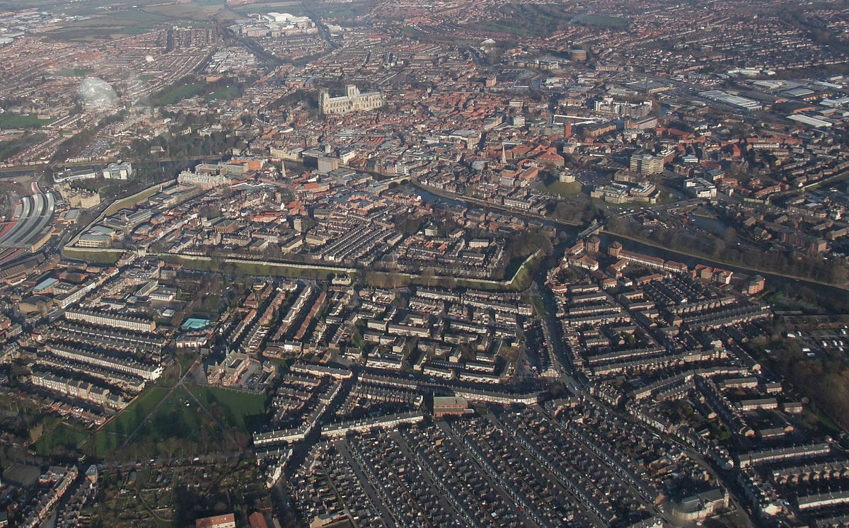 Aerial View of York