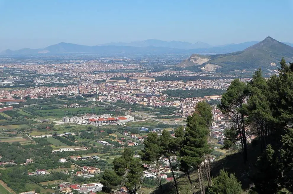 Top 12 Incredible Royal Palace of Caserta Facts 1 Aerial view of caserta