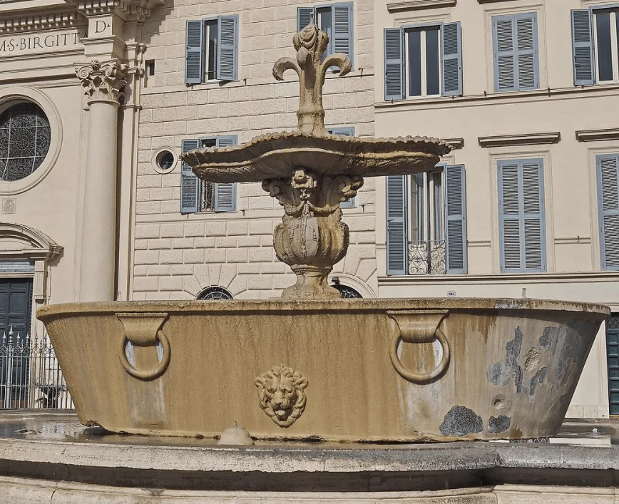 piazza farnese fountain