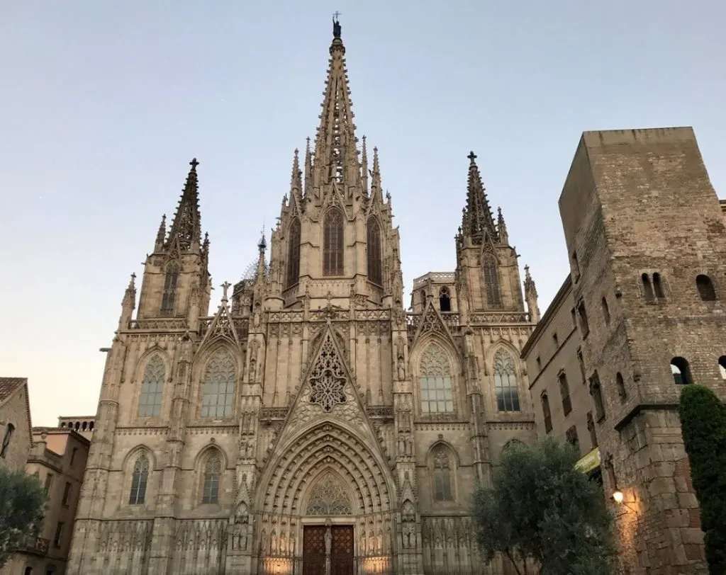 Barcelona Cathedral famous Gothic cathedrals in the world