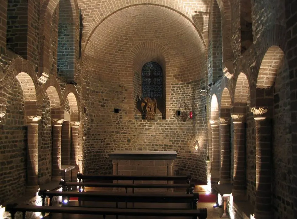 Basilica of the Holy Blood Romanesque chapel