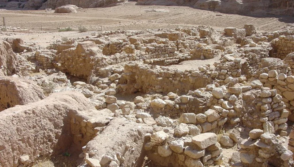 Beidha excavation in Petra
