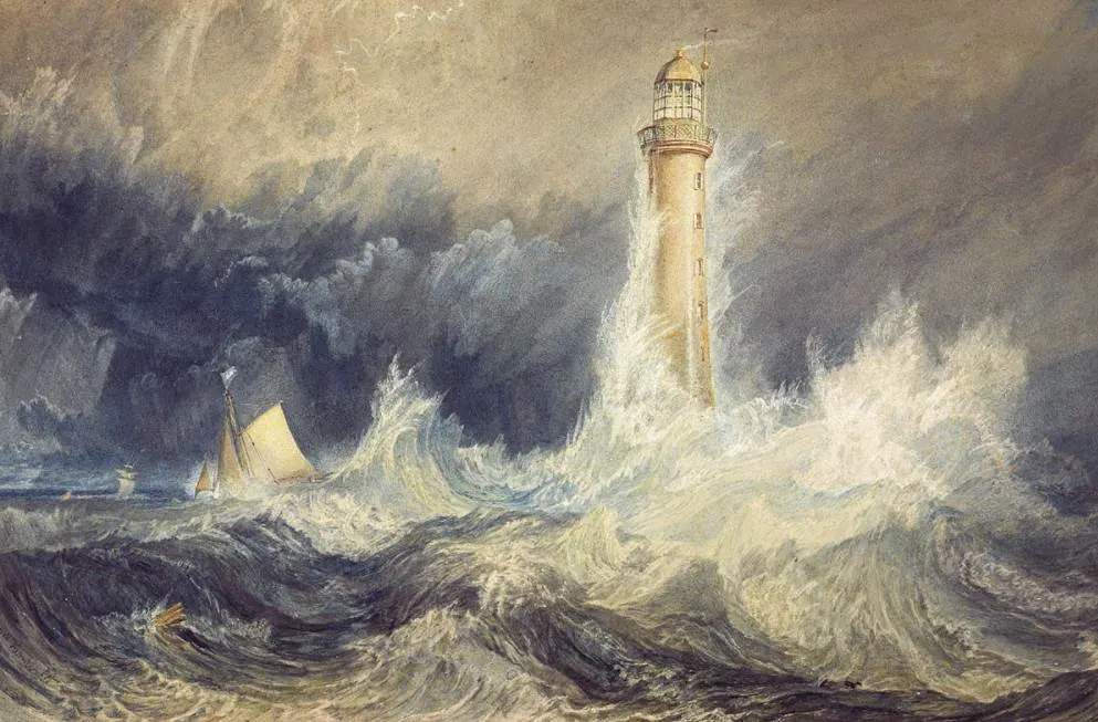 Bell Rock Lighthouse by J.M.W Turner