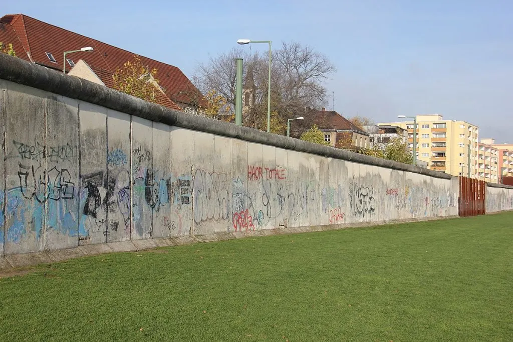 Berlin Wall Memorial real wall