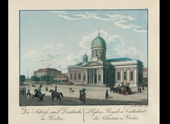 Berlin cathedral in 1830