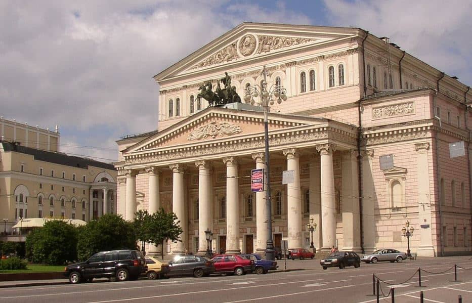 Bolshoi theater in Moscow