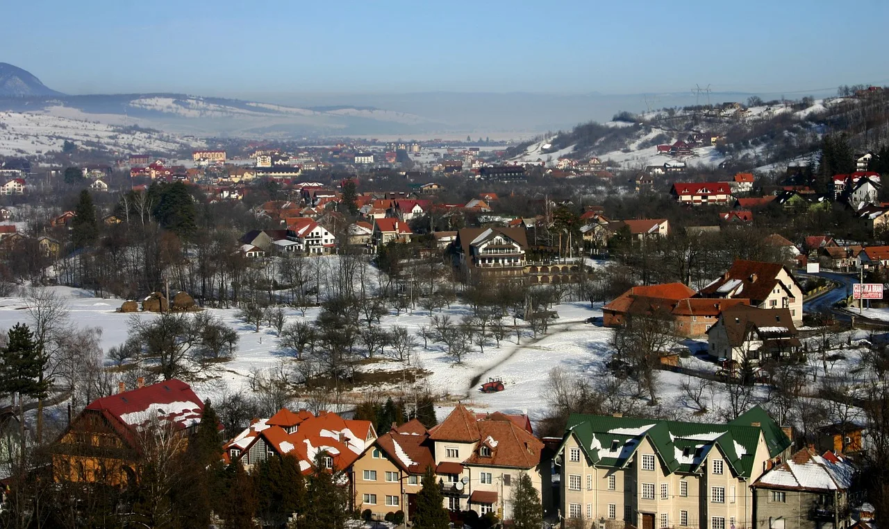 Top 10 Fascinating Facts About Bran Castle 1 Bran seen from Bran Castle
