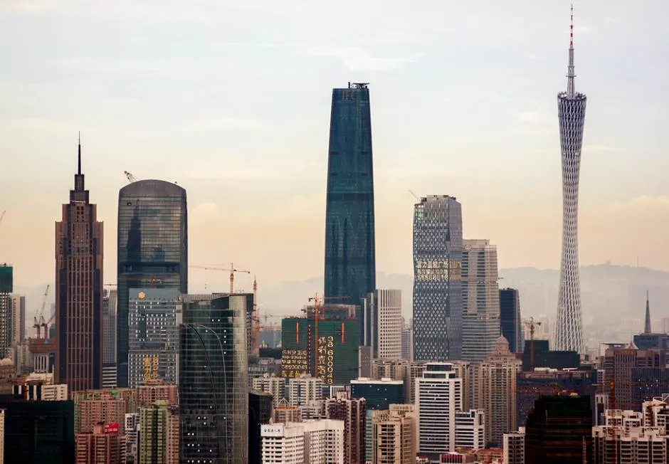 Canton Tower Guangzhou skyscrapers