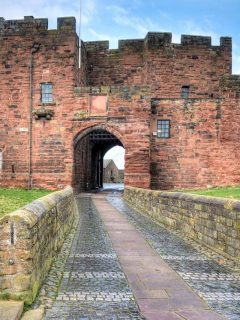 Carlisle castle entrance