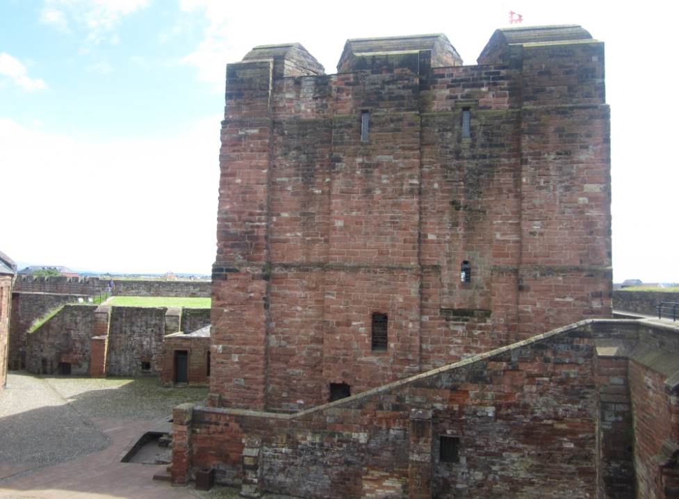 Carlisle castle medieval keep