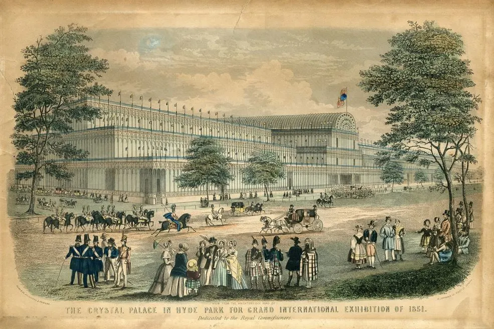 Crystal Palace in 1855
