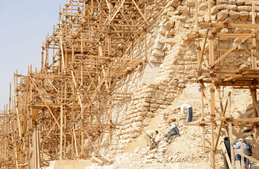 Djoser pyramid renovation