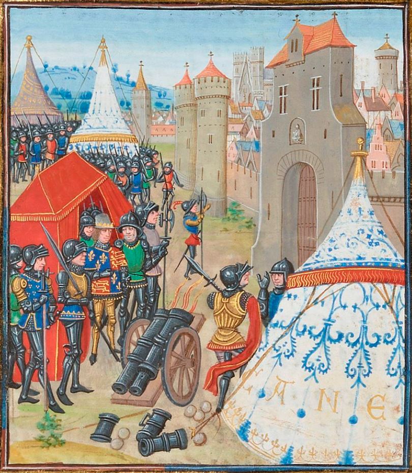 English Besieging Reims