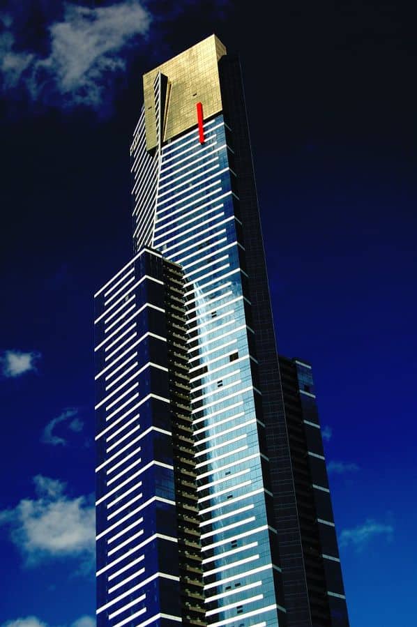 Eureka Tower design features referring to Eureka Rebellion