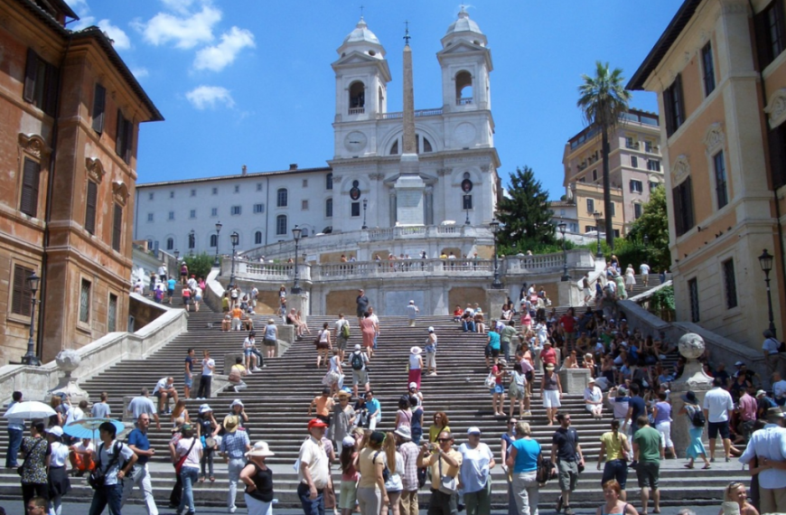 Facts about the Spanish Steps 1024x693