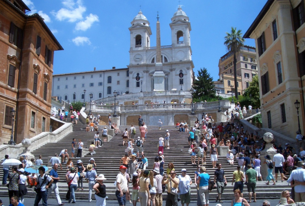 Facts about the Spanish steps