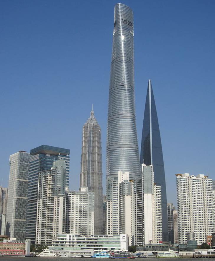Famous skyscrapers in Shanghai Shanghai Tower