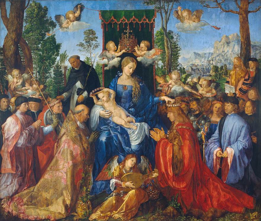 Feast of the Rosary by Albrecht Dürer