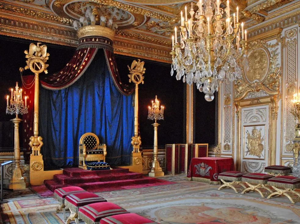 Fontainebleau throne room