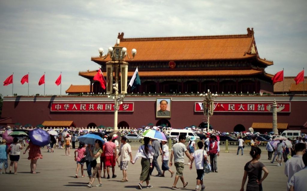 Forbidden city tiananmen square