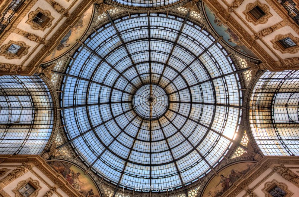 Galleria Milan Roof detail