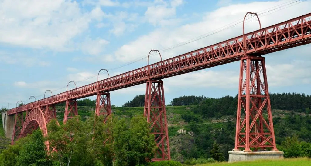 The Garabit Bridge built by Gustave Eiffel 