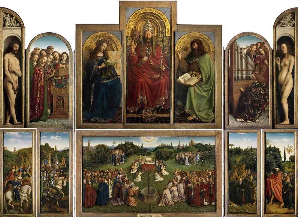 Ghent altarpiece by Jan van Eyck