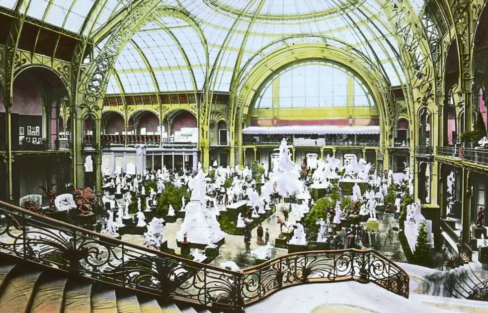 Grand Palais in 1900