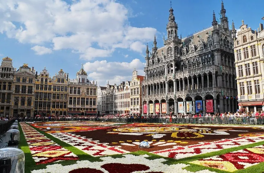 Grand Place flower carpet