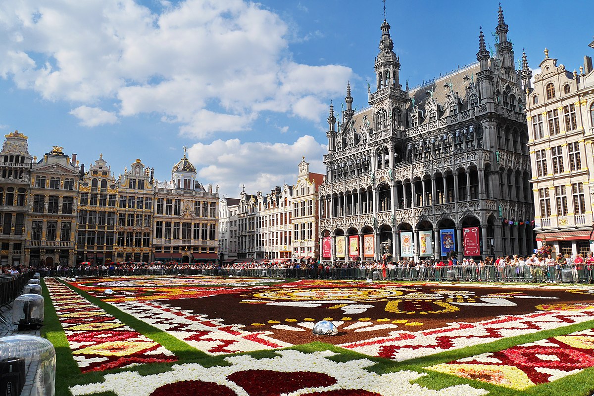 Grand Place flower carpet