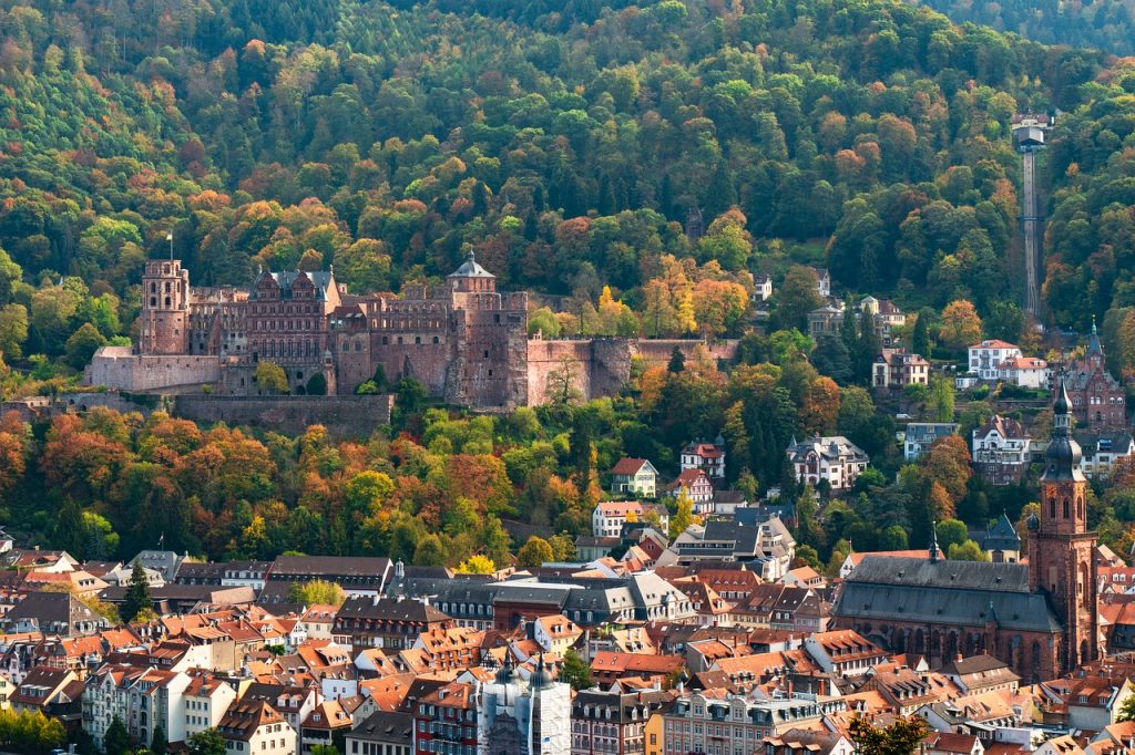 Heidelberg and the town castle