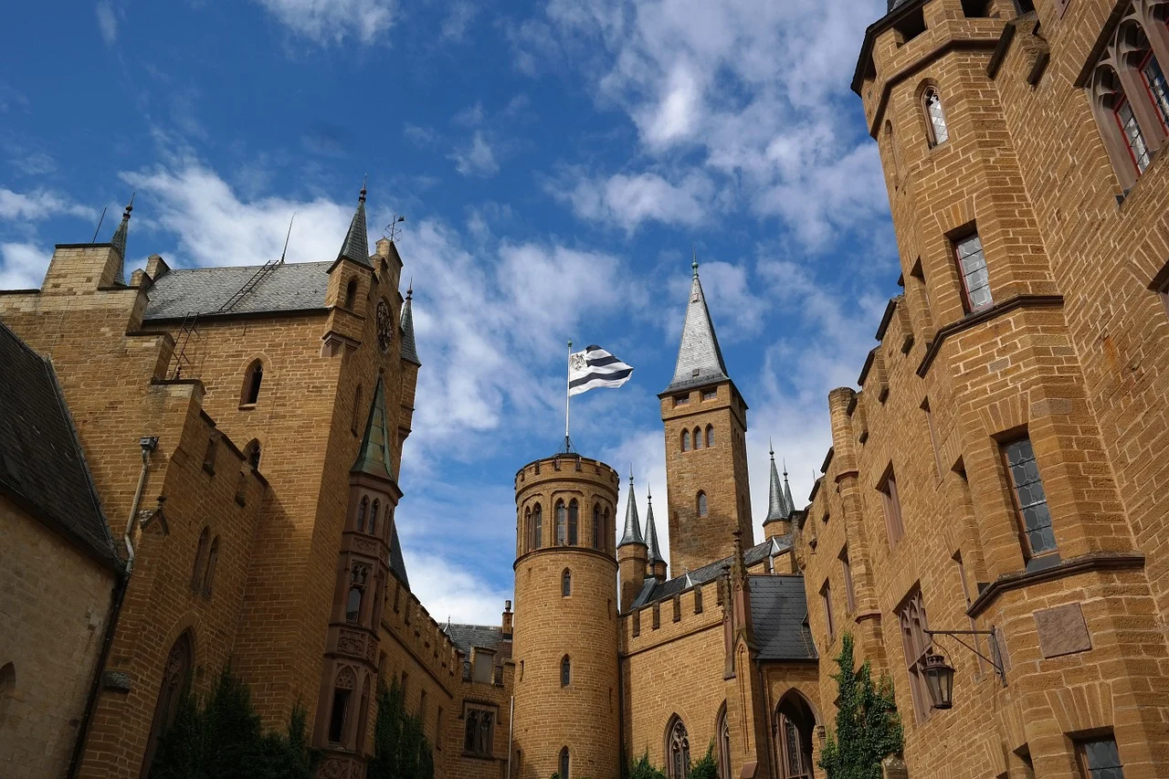 Hohenzollern castle towers