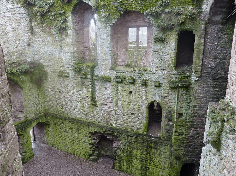 Inside Ludlow Castle