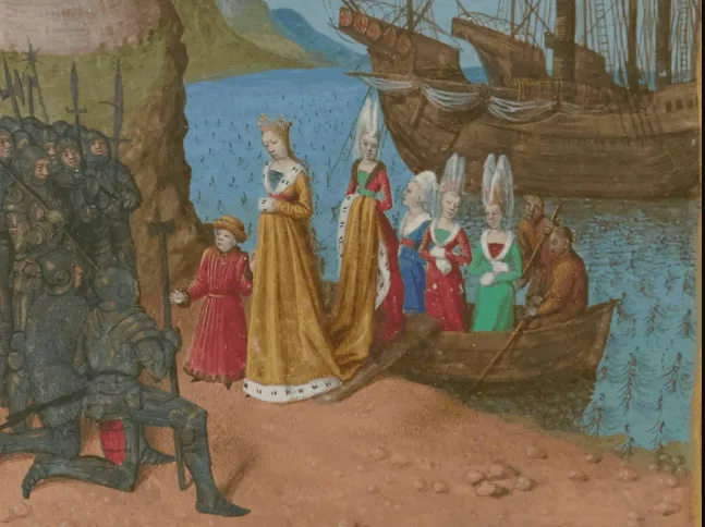 Isabella of France landing in England