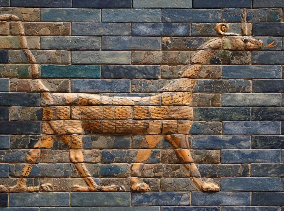 Ishtar gate marduk relief