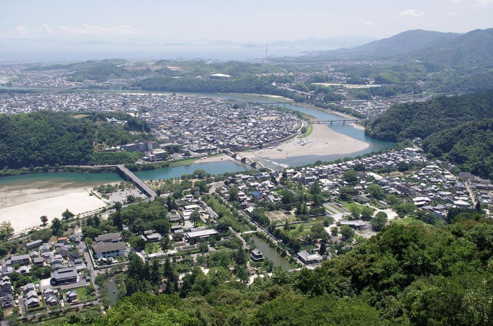 Iwakuni aerial view