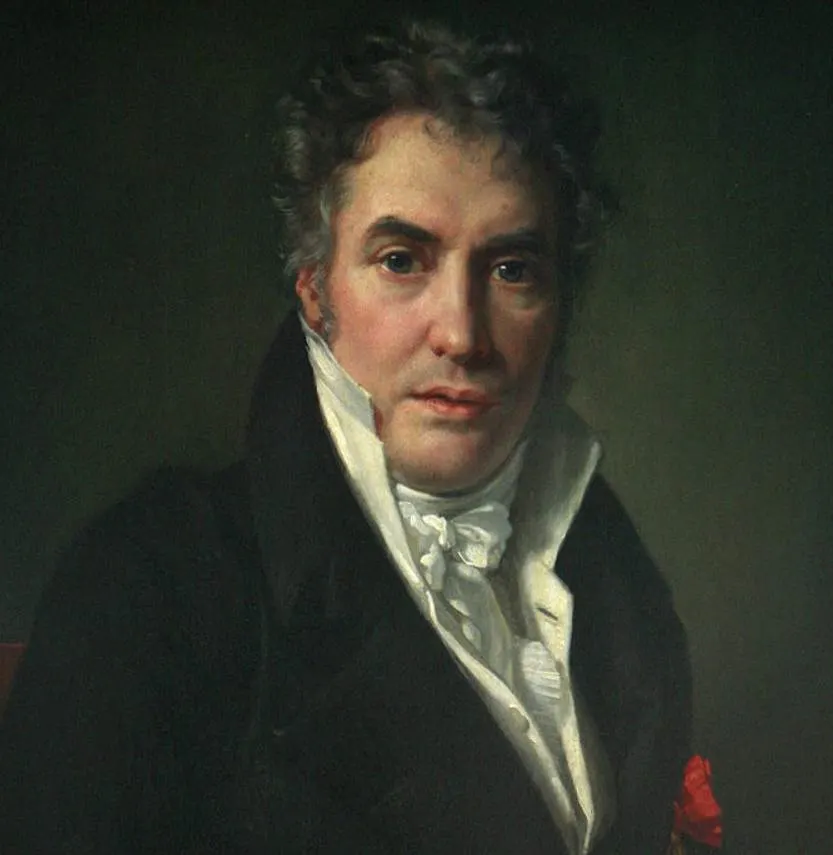 Jacques Louis David in 1817