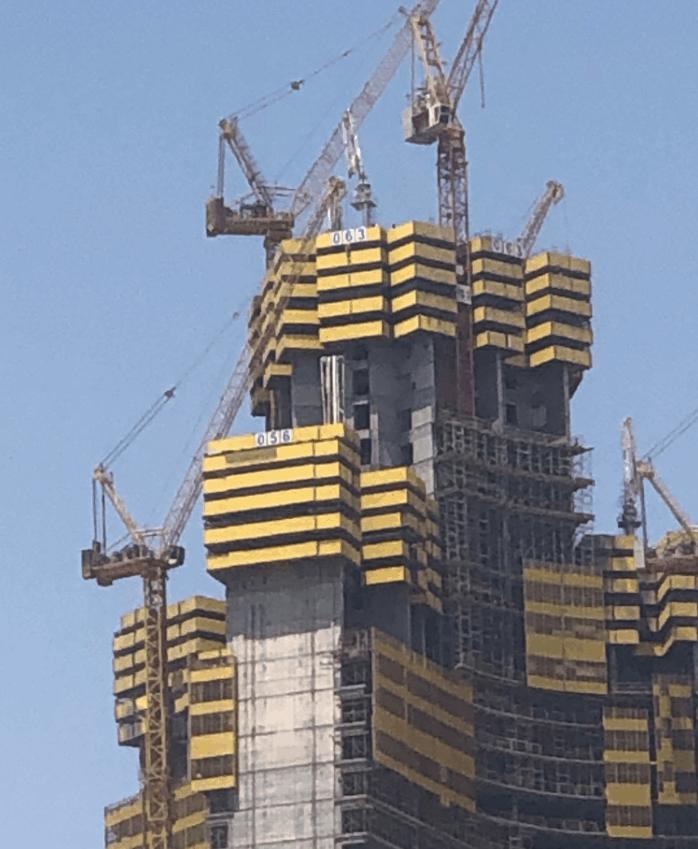 Jeddah Tower progress