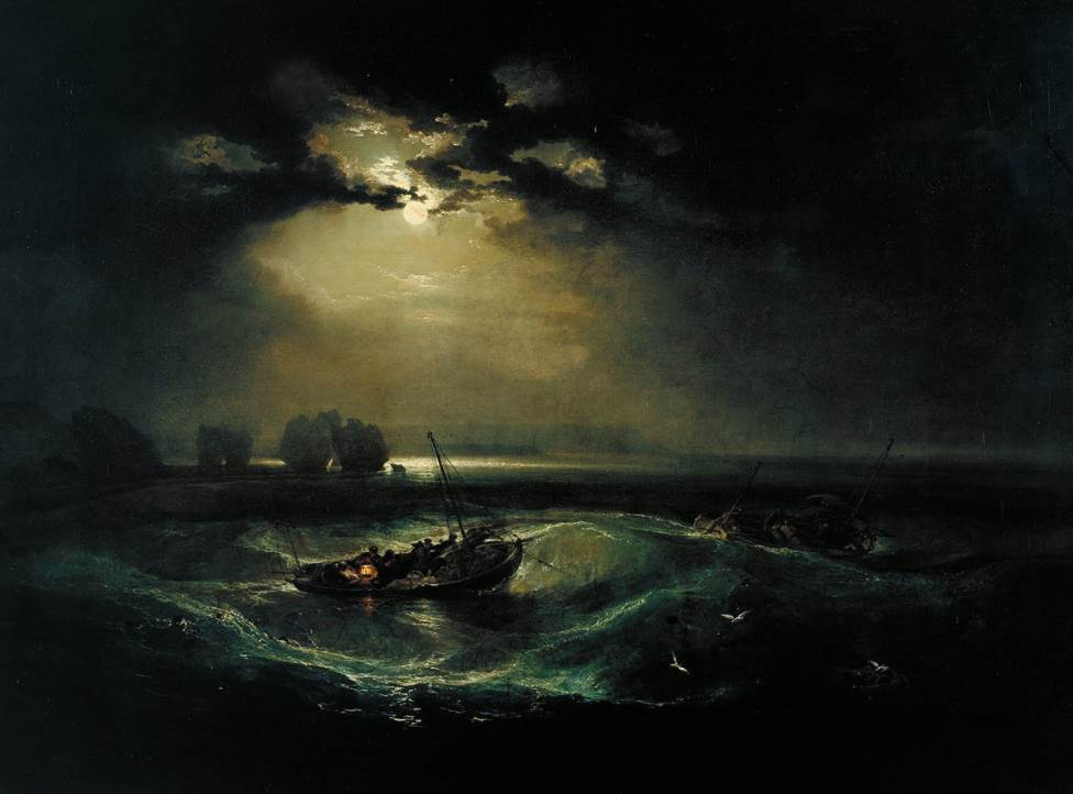 Joseph Mallord William Turner - Fishermen at Sea