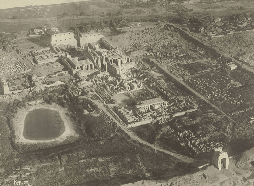 karnak temple early 1900s