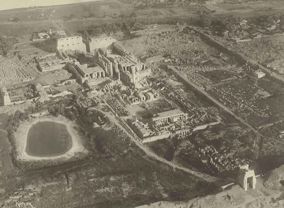 karnak temple early 1900s