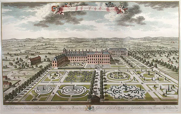 Kensington Palace in 1724