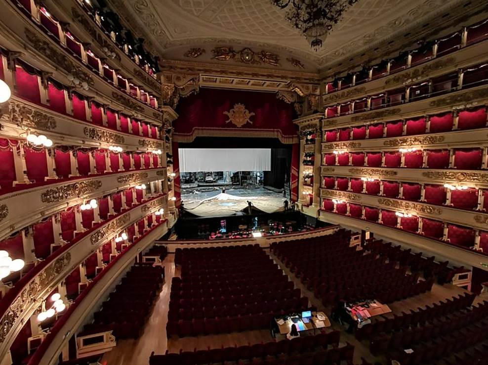 La Scala view towards the stage