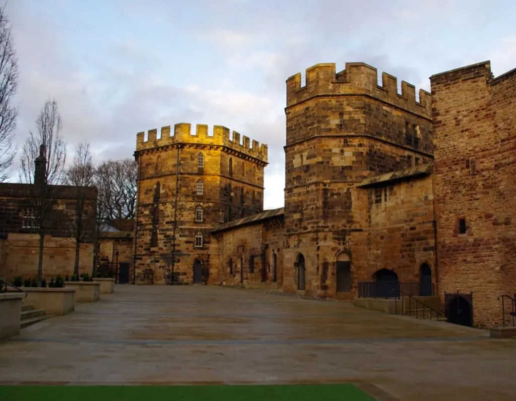 Lancaster Castle Courtyard