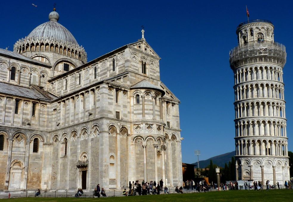 Leaning Tower of Pisa famous bell towers in the world