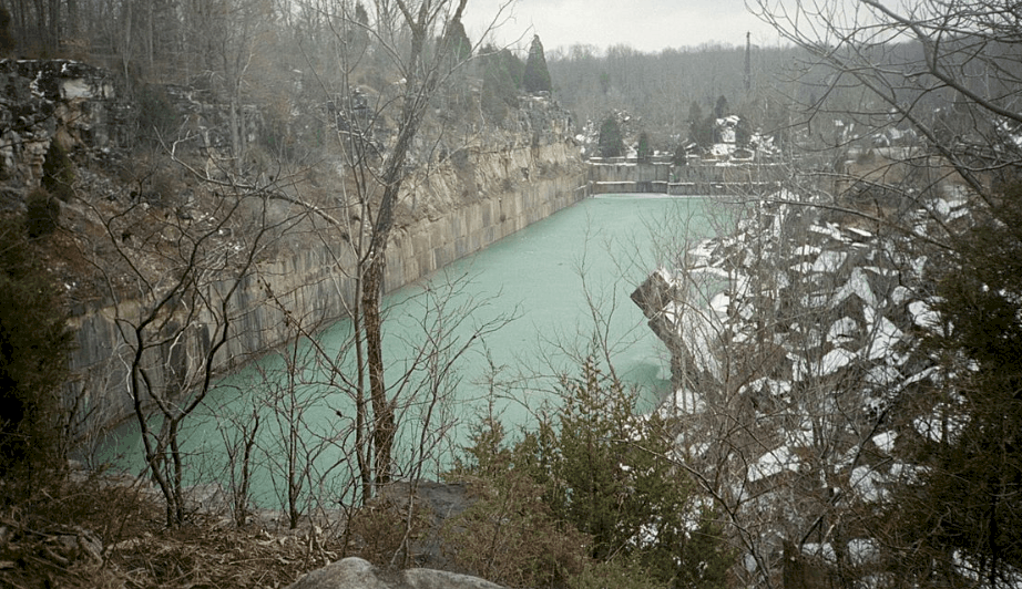 Limestone quarry Indiana