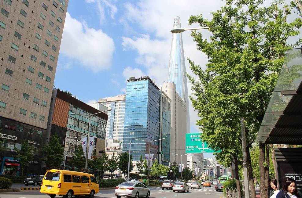 Lotte World Tower location