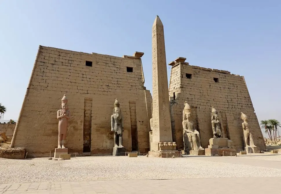 Luxor Temple entrance